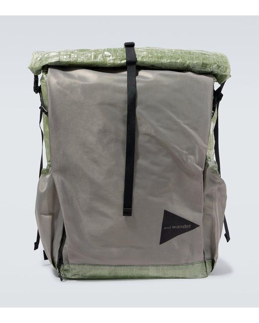 And Wander Gray Dyneema Backpack for men