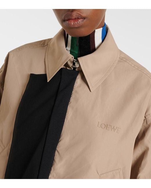 Loewe Brown Logo Blouson