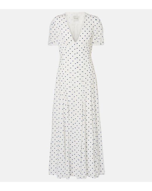 white and black midi dress Salsa Dress Paloma SM8001 Jet Black (037) main image 0
