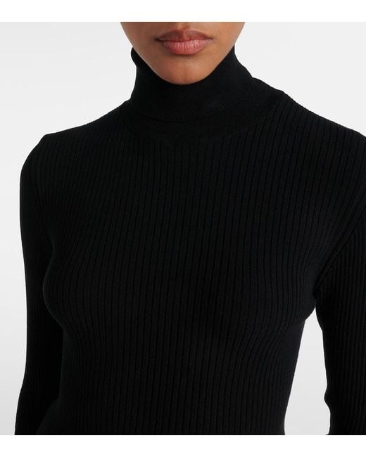Fusalp Black Ancelle Turtleneck Sweater