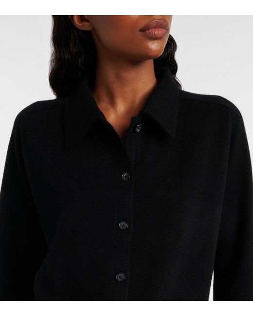 Totême  Black Cashmere Cardigan