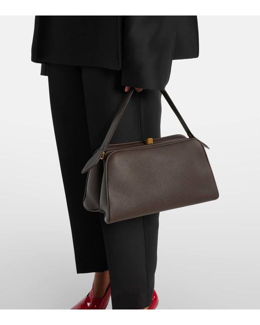 Khaite Black Tote Bag Cate Aus Leder