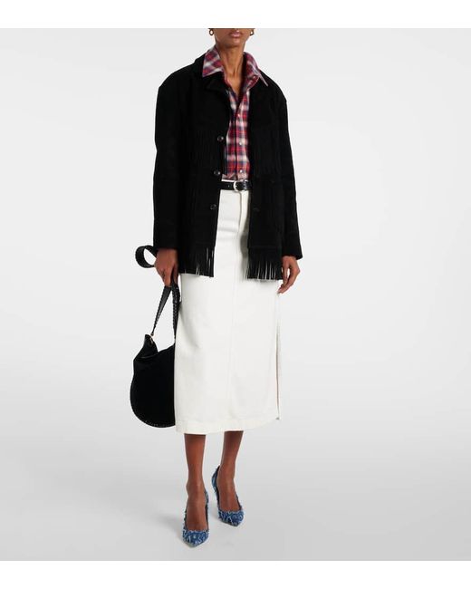 Christian Louboutin Blue Kate 85 Denim Pumps