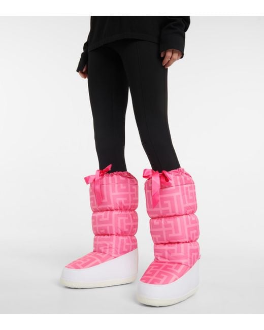 Balmain X Barbie® After Ski Tundra Boots | Lyst Australia