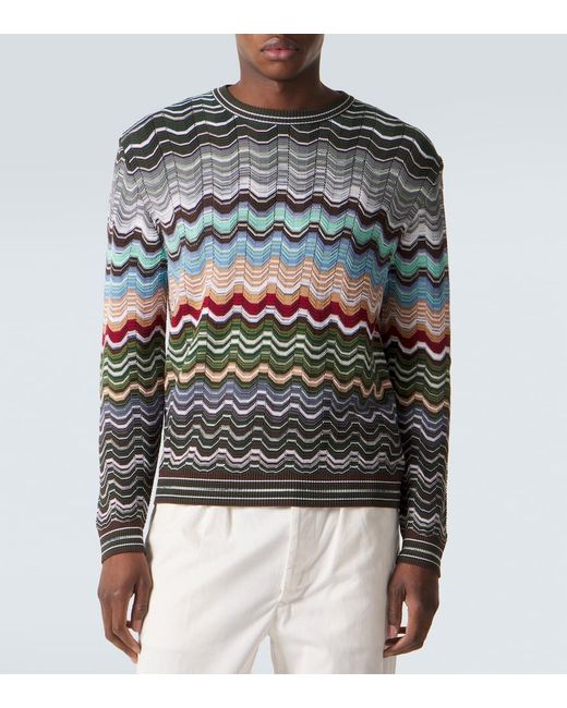 Pullover di Missoni in Gray da Uomo