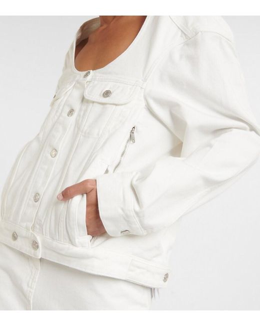 Courreges White Denim Jacket