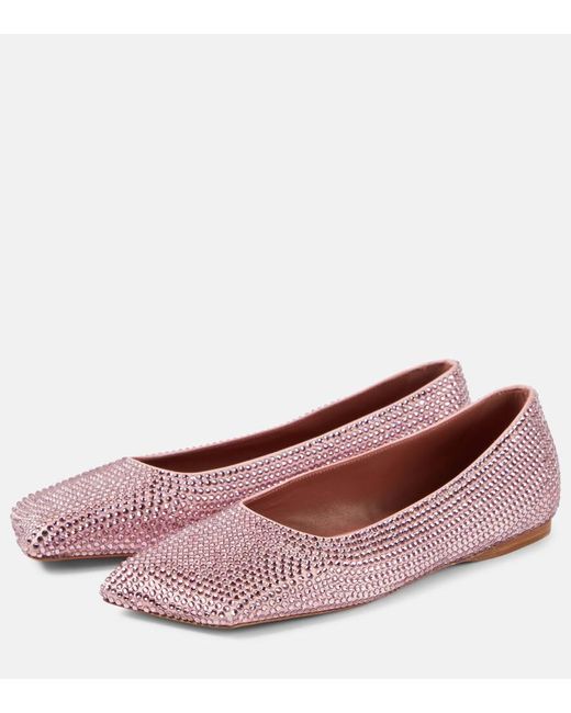 Ballerine Ane di AMINA MUADDI in Pink