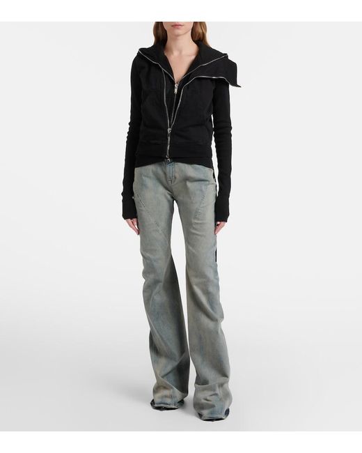 Chaleco De Jersey De Algodon Rick Owens de color Black