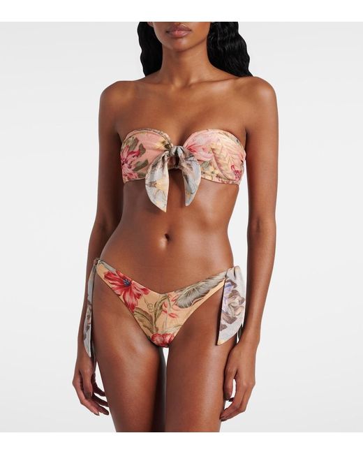 Top Bikini Coco di Zimmermann in Pink