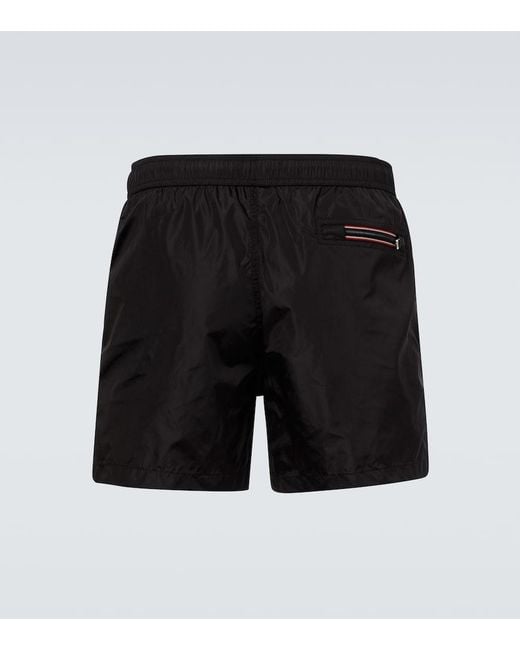 Moncler Black Archivio Swim Trunks for men