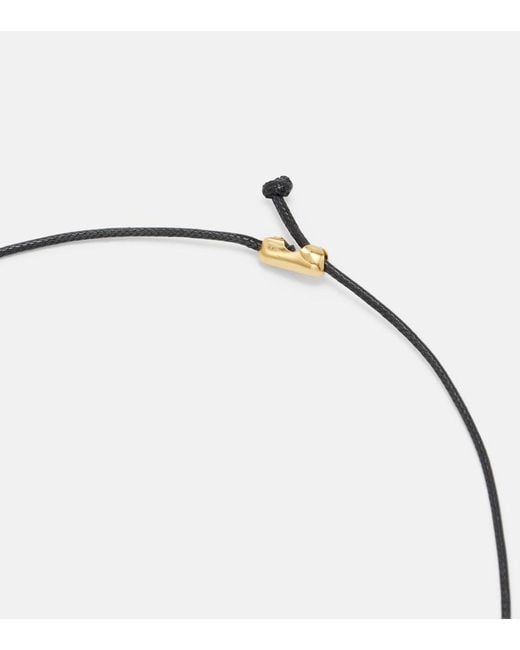 YSSO Metallic Ilios 24Kt-Plated Pendant Necklace