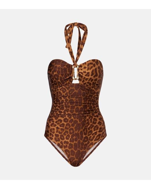 Banador Mahon Estampado Zimmermann de color Brown