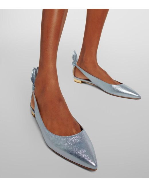 aquazzura drew flats
