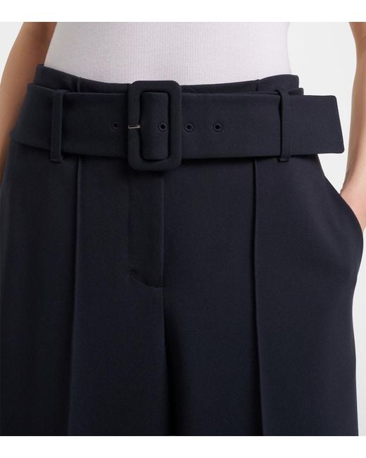 Dorothee Schumacher Blue Emotional Essence Belted Culottes