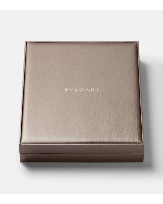 Collar Serpenti Viper De Oro Blanco De 18 Ct Con Diamantes BVLGARI de color White