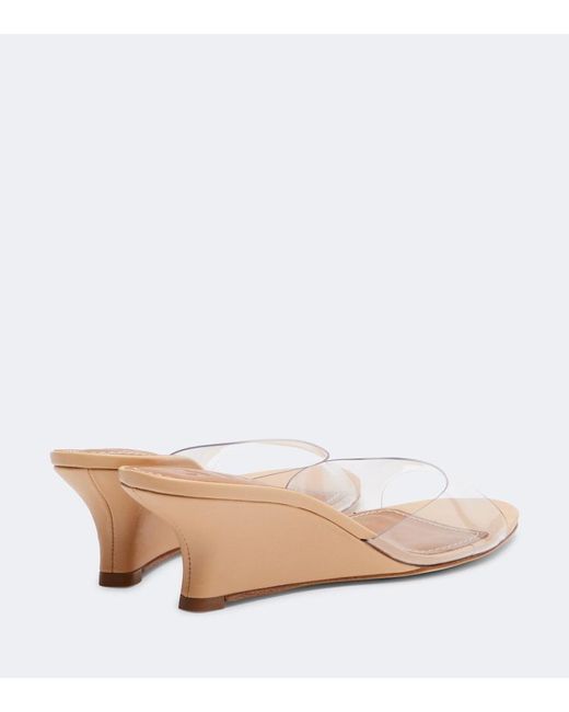 Staud Natural Mules Brigitte Mit Keilabsatz