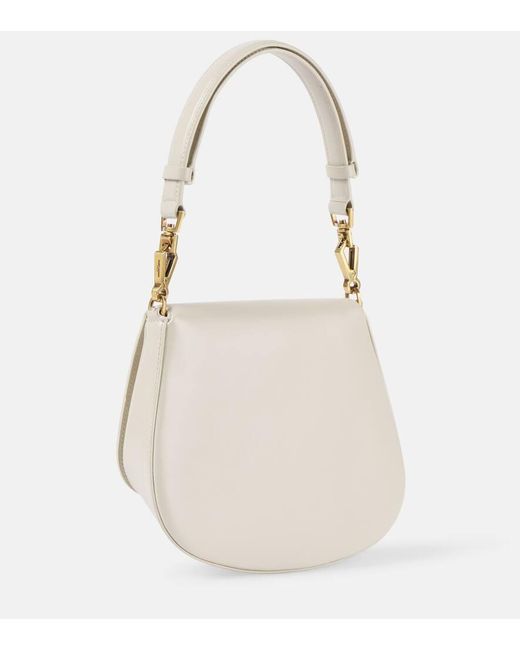 Saint Laurent White Schultertasche Voltaire Aus Leder