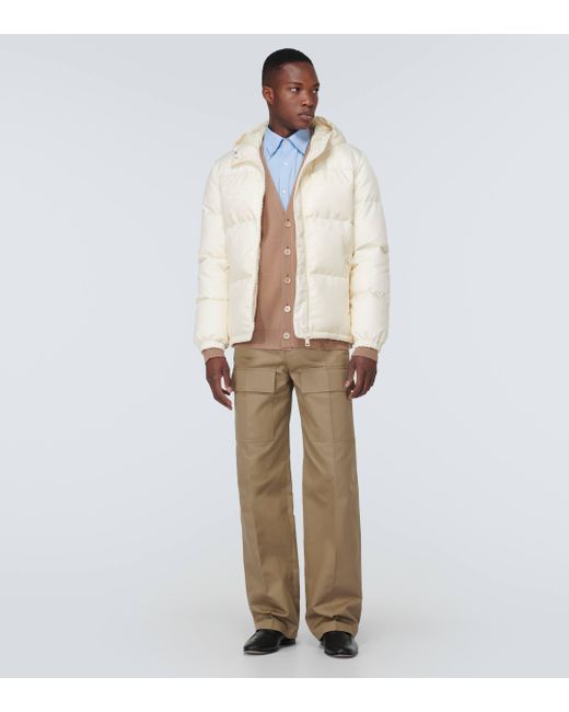 Gucci Natural GG Down Jacket for men