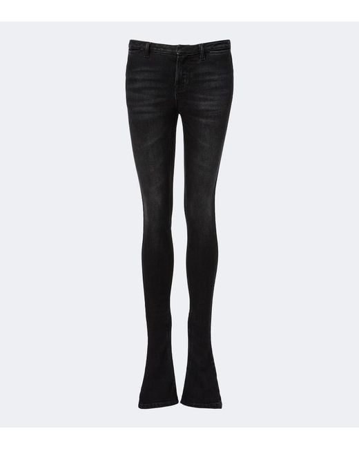 Gucci Black Low-Rise Skinny Jeans