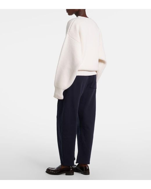 Citizens of Humanity Blue Miro Cotton Fleece Sweatpants
