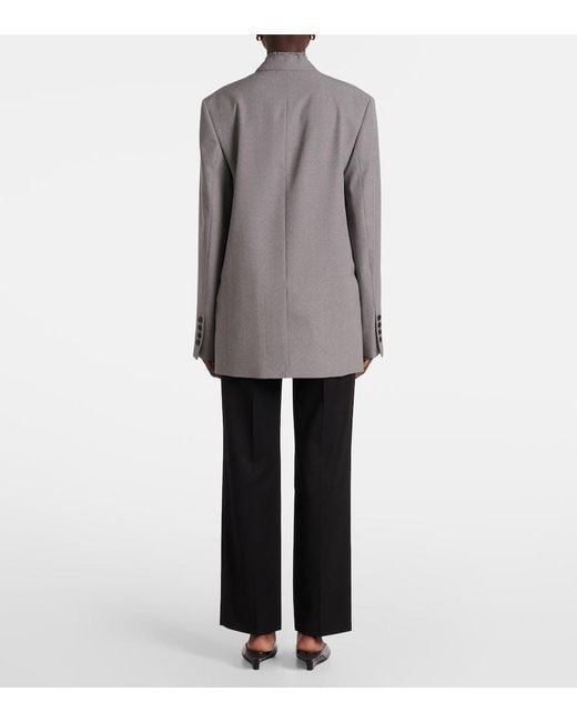 Totême Gray Wool Blazer
