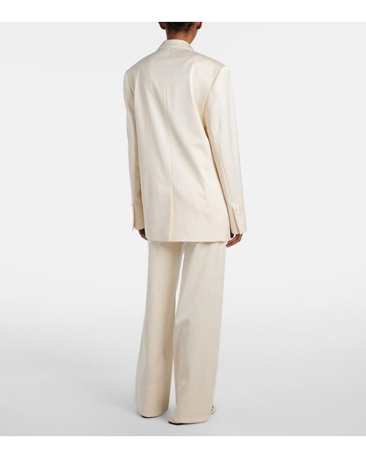Totême Natural Satin Blazer