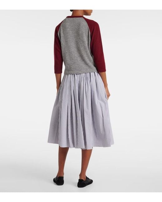 Prada Gray Wool Sweater