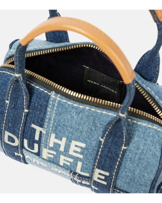 Marc Jacobs Blue The Duffle Mini Denim Shoulder Bag