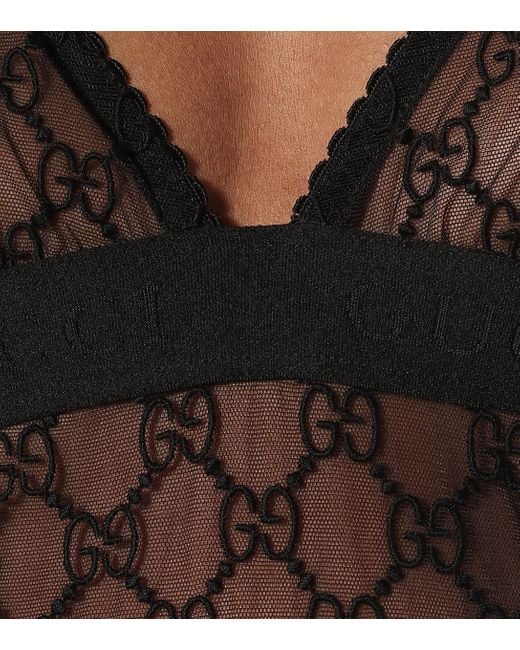 gg tulle bodysuit
