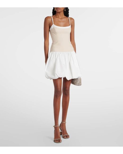 Jonathan Simkhai White Fifi Minidress