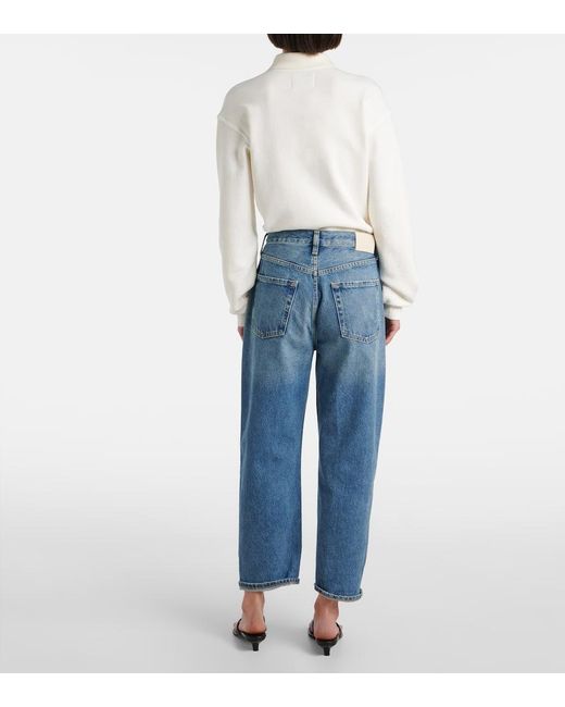Jeans Regular Dahlia A Vita Media di Citizens of Humanity in Blue
