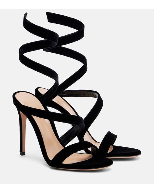 Sandali Opera 105 di Gianvito Rossi in Black