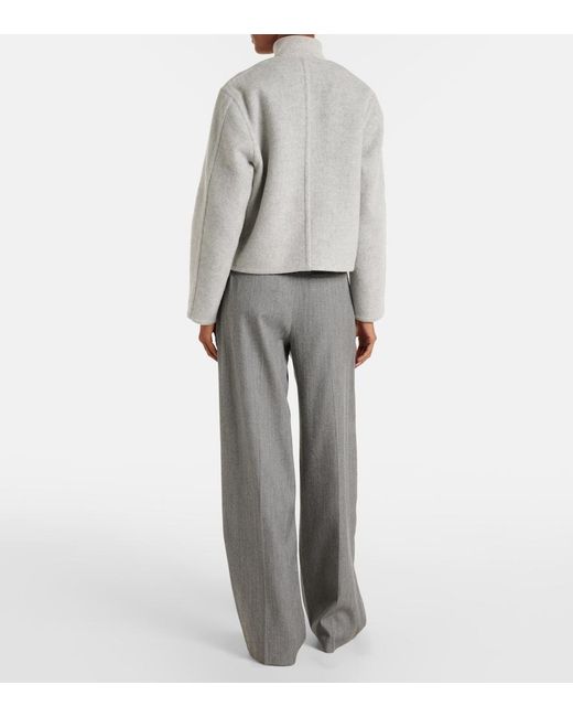 Vince Gray Wool-Blend Jacket