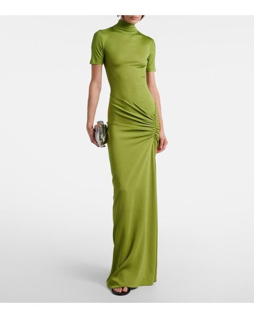 Christopher Esber Green Tee Gown
