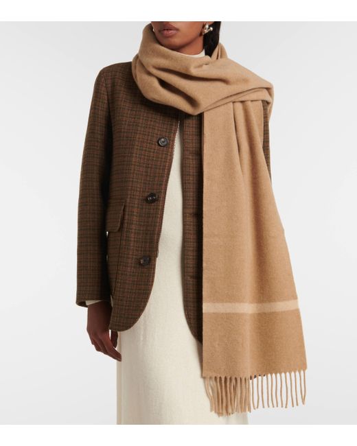 Loro Piana Natural Twelve Cashmere Scarf