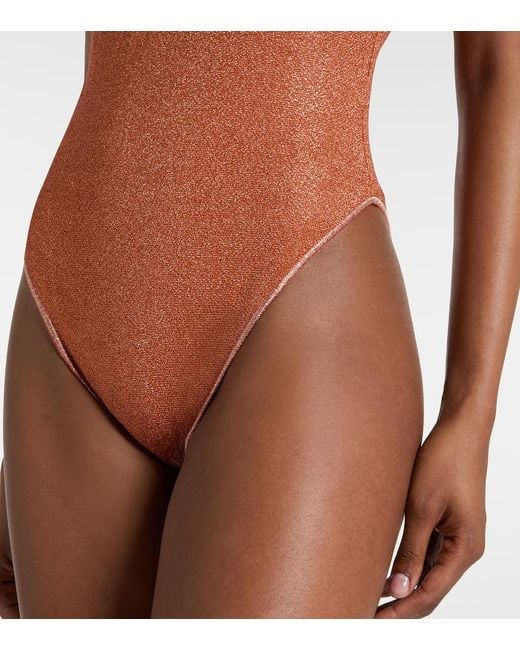 Oseree Brown Lumiere Swimsuit
