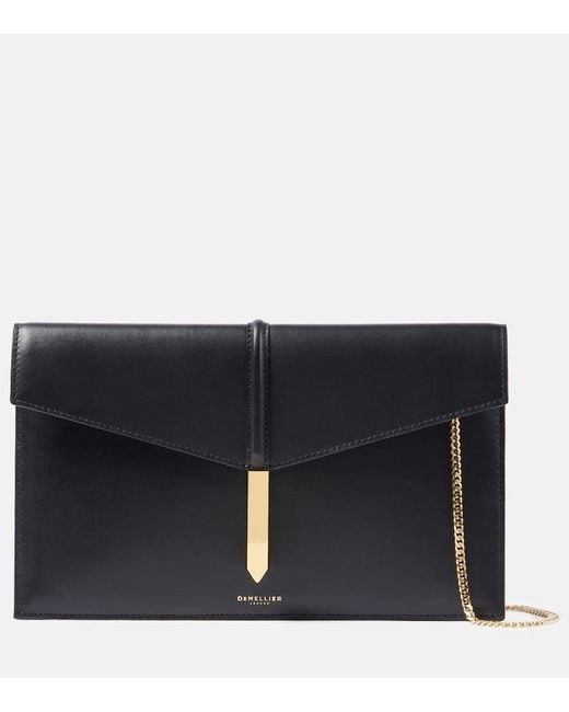 Pochette Tokyo En Cuir DeMellier London en coloris Black