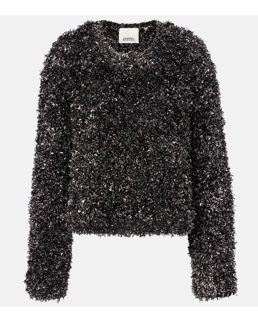 Isabel Marant Black Fedorina Embellished Jacket