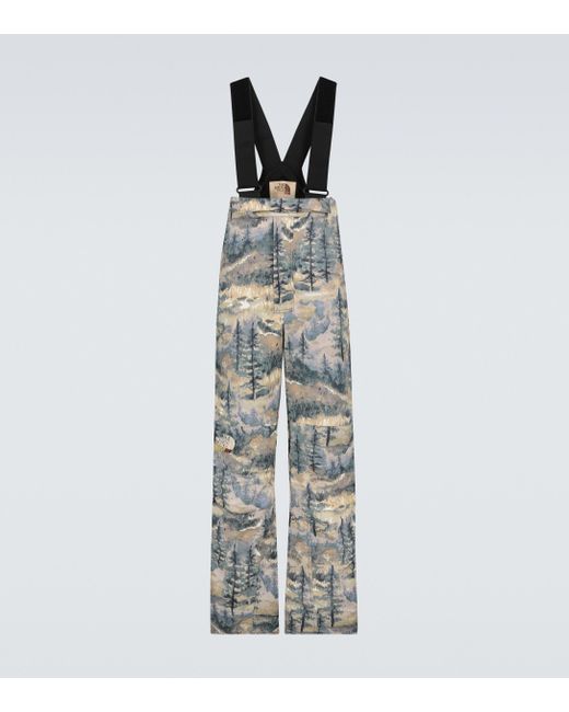 Gucci Synthetic The North Face X Printed Overalls for Men | Lyst