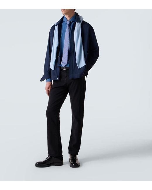 Jeans Slim Canali de hombre de color Black