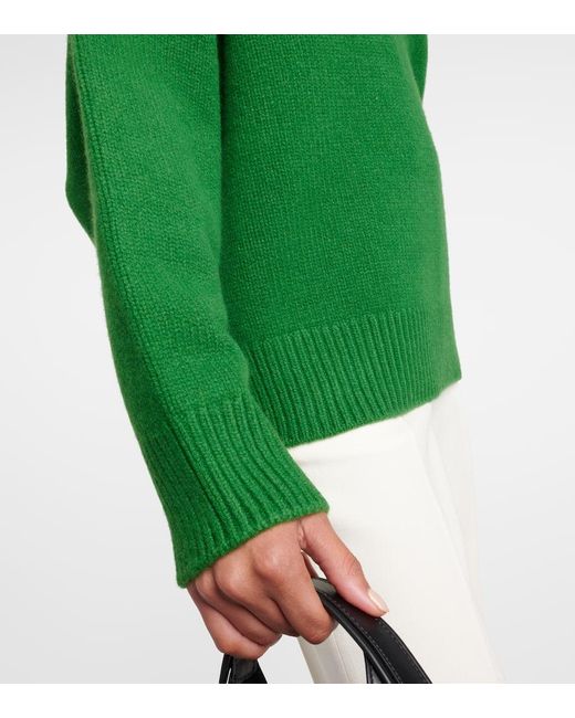 Pullover in lana e cashmere di Totême  in Green