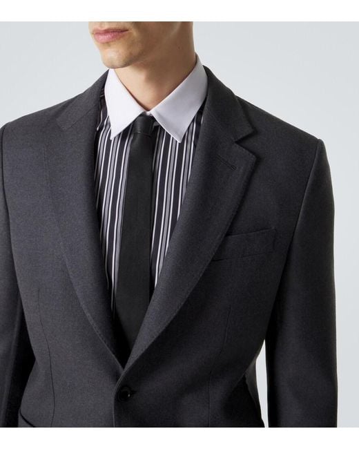 Tom Ford Blue Wool-Blend Cardigan for men