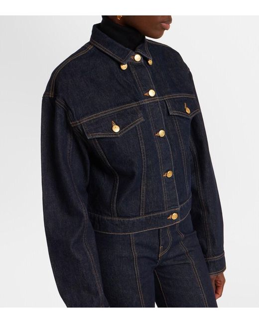 Ulla Johnson Blue Jeansjacke Agata