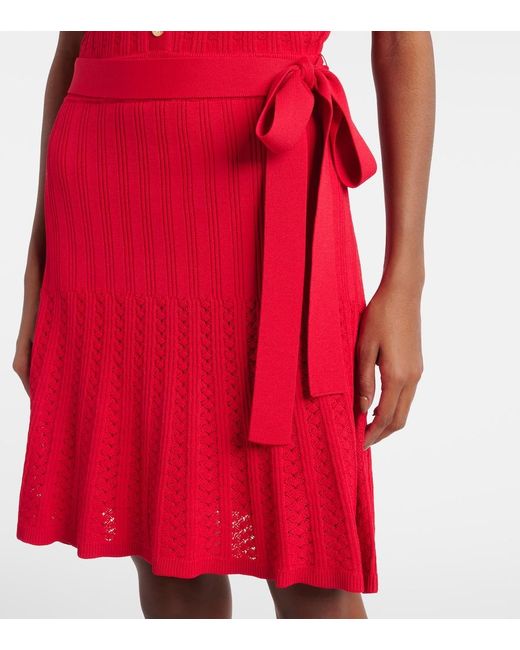 Rebecca Vallance Red Lucy Mini Dress