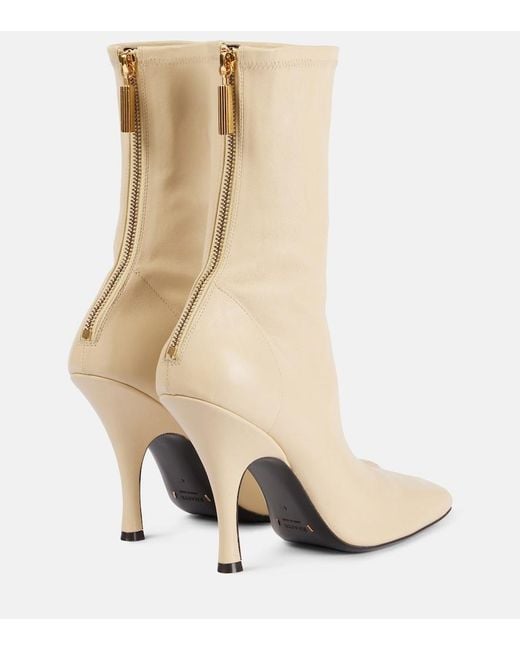 Khaite Natural Eva Leather Boots