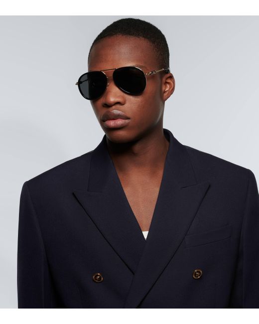 Versace medusa sales aviator sunglasses