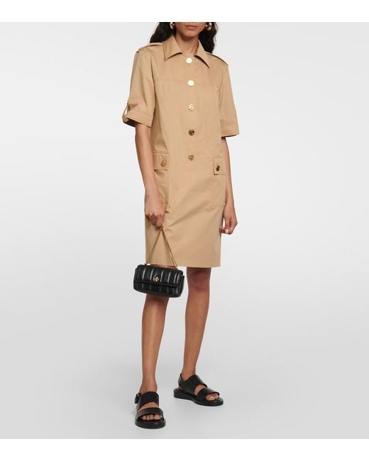 Robe courte Tory Burch en coloris Natural