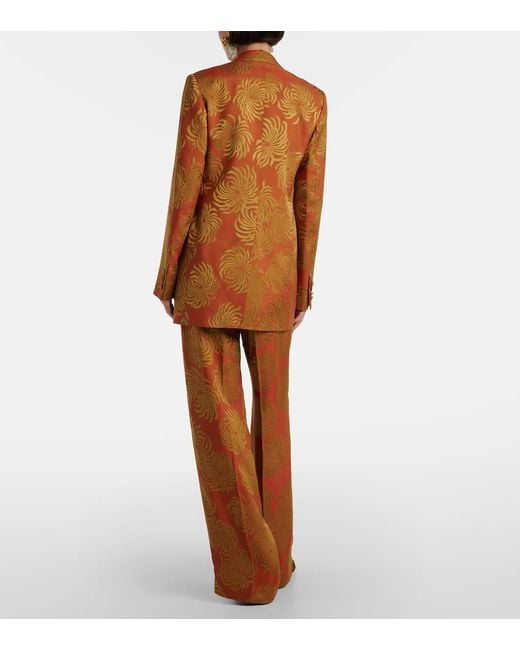 Blazer di Dries Van Noten in Brown