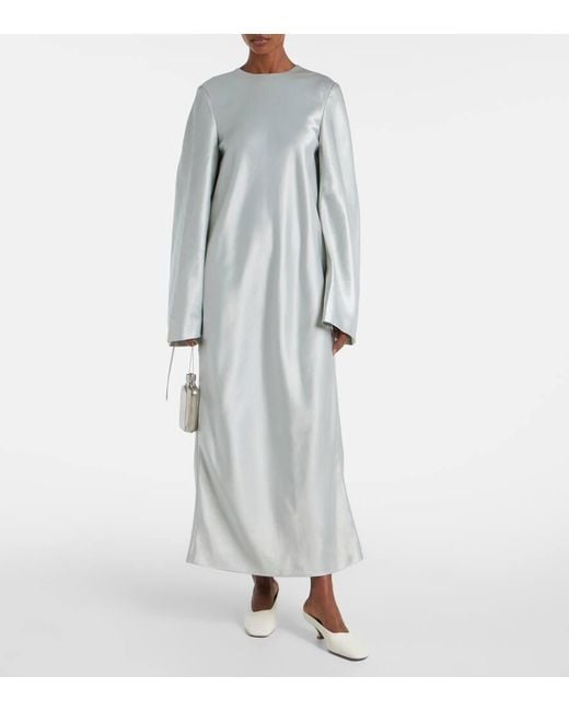 Calvin Klein White Alba Maxi Dress