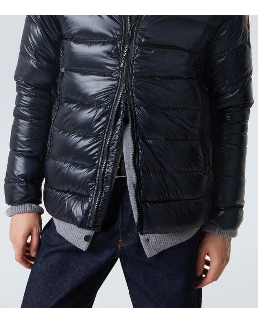 Canada Goose Black Crofton Down Jacket for men